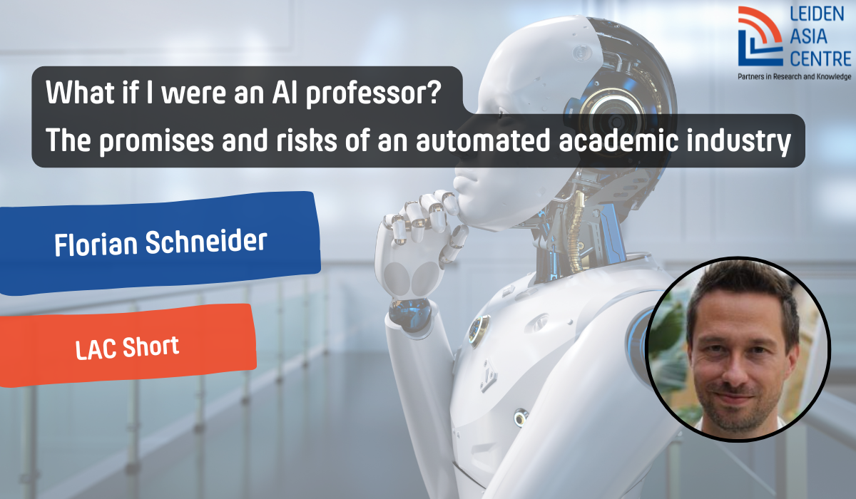 What if I were an AI professor? The promises and risks of an automated academic industry - Short by Florian Schneider