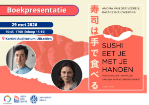 Boekpresentatie sushi eet je met je handen
