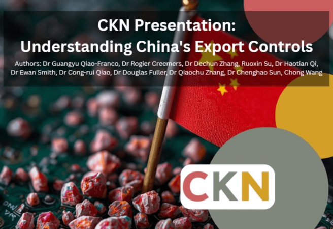 CKN Presentation - Understanding China's Export Controls